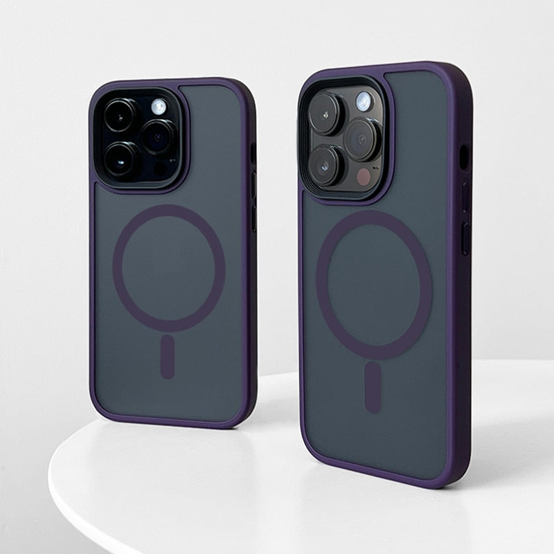 Matte iPhone Hülle mit MagSafe