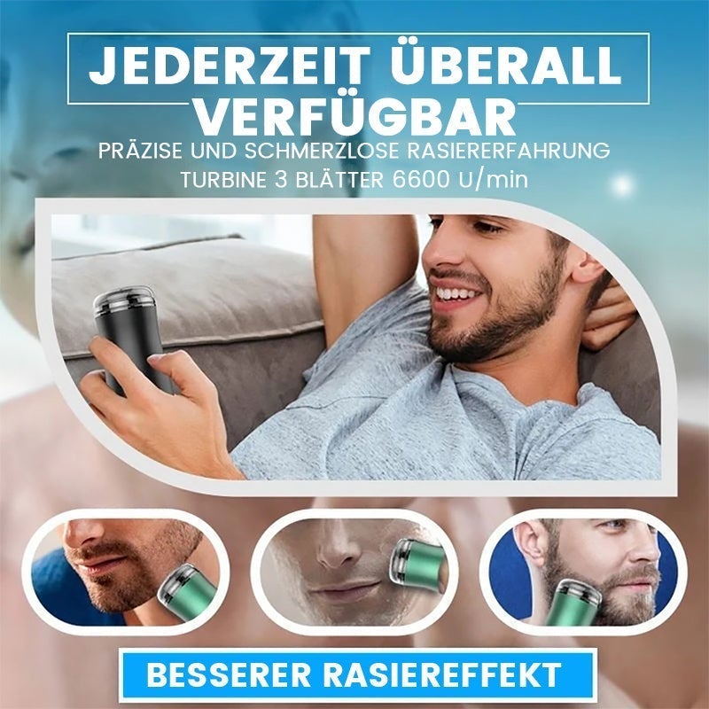 RazorX - Wasserdichter Elektrorasierer im Taschenformat