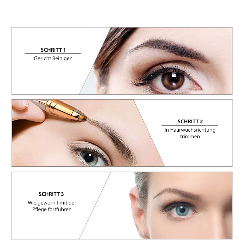 EpilateX - Epilierer für Augenbrauen und Gesicht