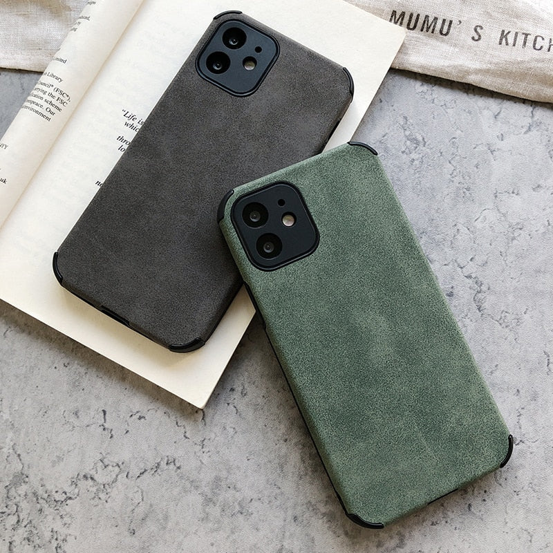 Luxury Leder iPhone Hülle