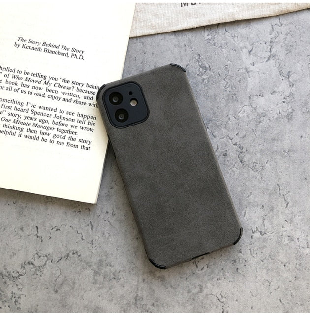 Luxury Leder iPhone Hülle