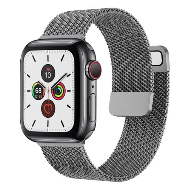 Magnetisches Milanaise-Armband | Apple Watch gun