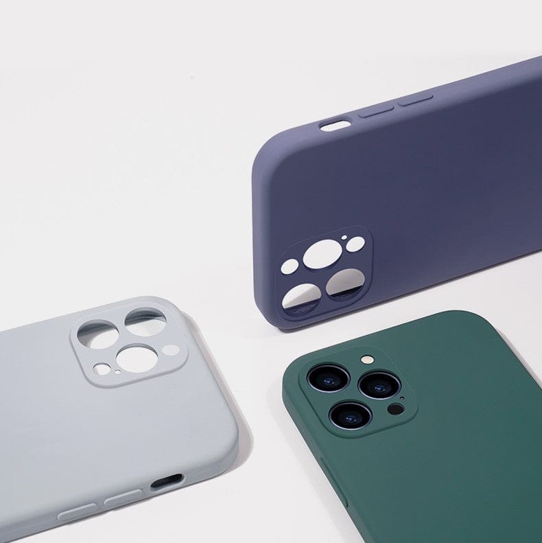 Soft Silikon Case mit Mikrofaser gefüttert - iPhone