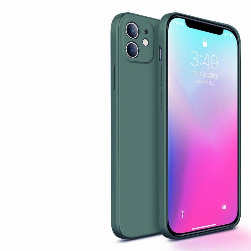 Soft Silikon Case mit Mikrofaser gefüttert - iPhone