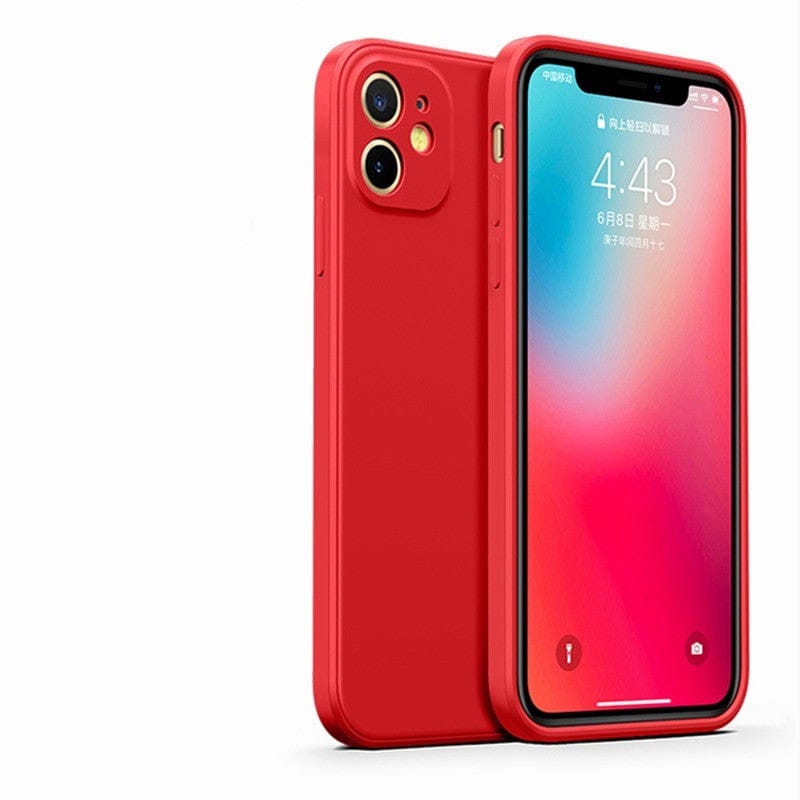 Soft Silikon Case mit Mikrofaser gefüttert - iPhone