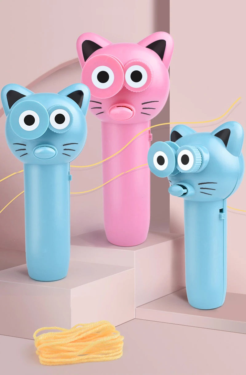 Intelligenter Seilwerfer für Katzen