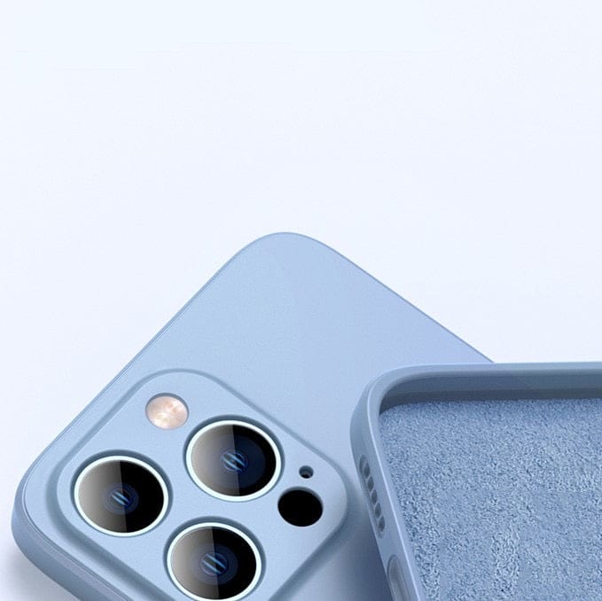Soft Silikon Case mit Mikrofaser gefüttert - iPhone