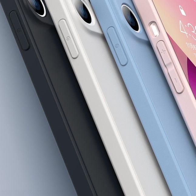 Soft Silikon Case mit Mikrofaser gefüttert - iPhone