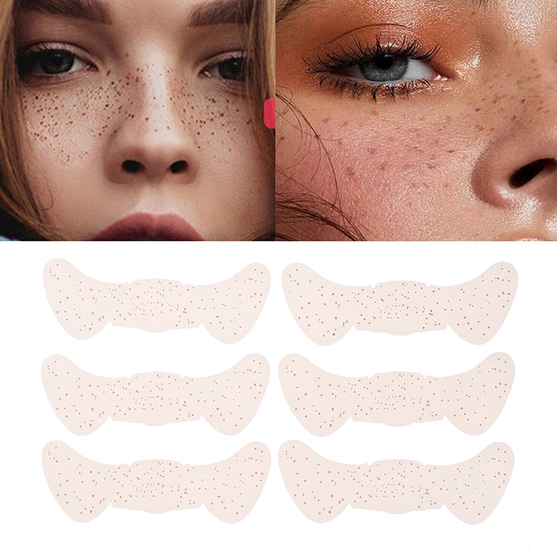 NATURAL FRECKLES - Sommersprossen Aufkleber/Tattoo 6/12 Stk
