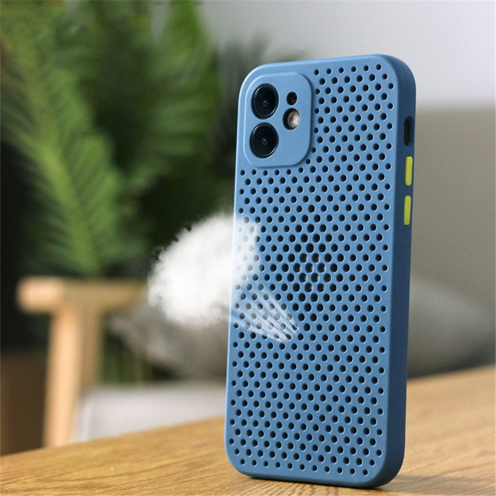 Wärmeableitende/Atmungsaktive TPU Hülle - iPhone