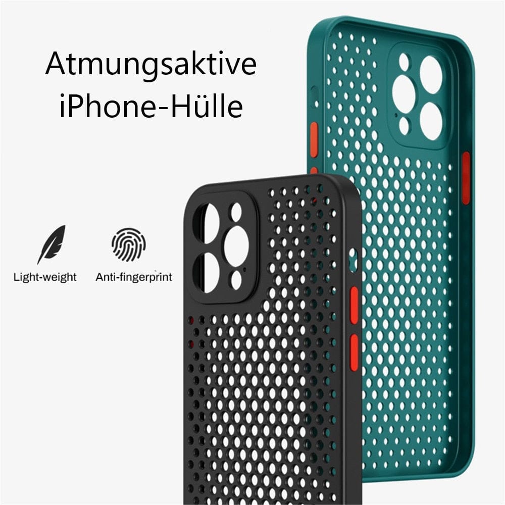 Wärmeableitende/Atmungsaktive TPU Hülle - iPhone