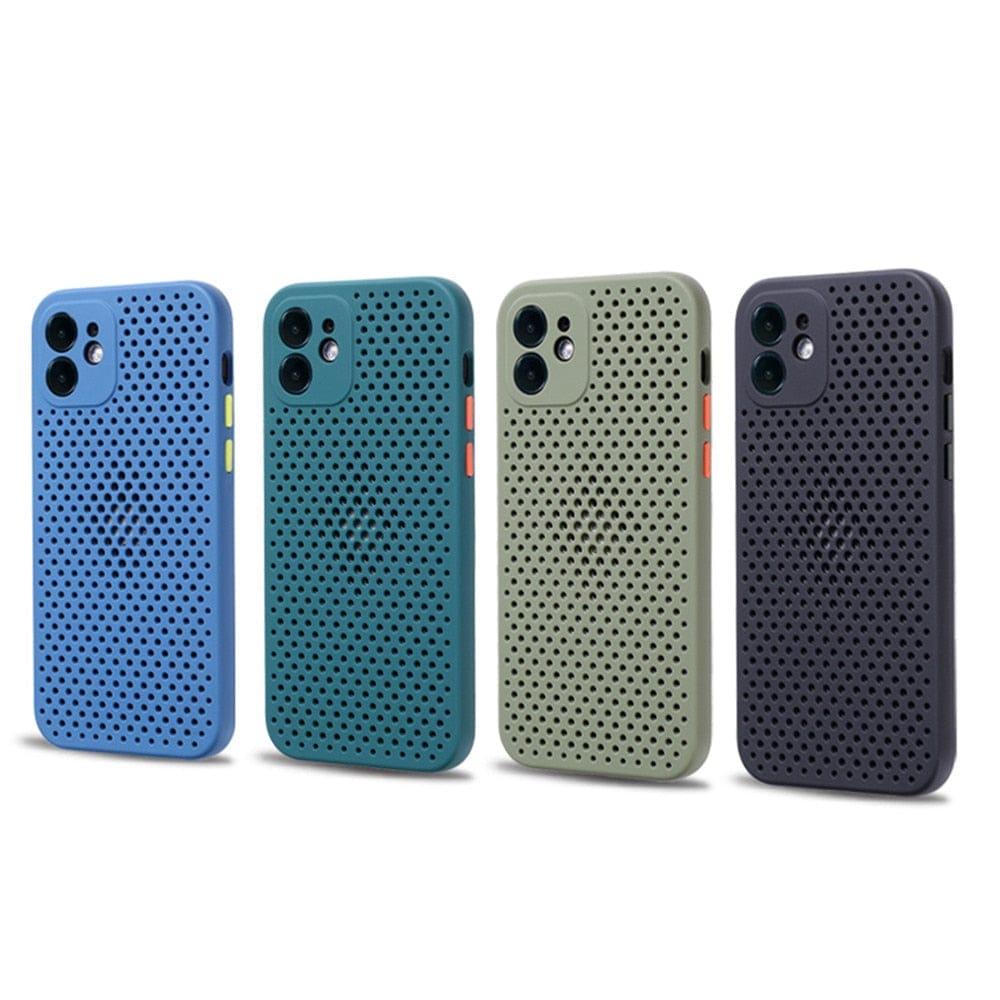 Wärmeableitende/Atmungsaktive TPU Hülle - iPhone
