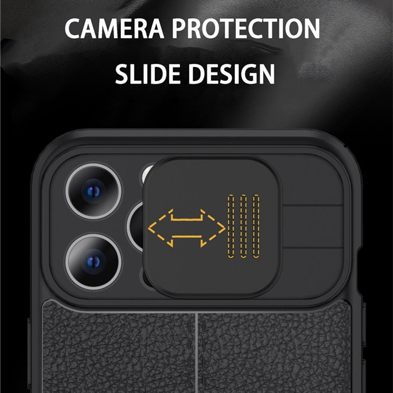 Objektivschutzhülle Lederoptik - iPhone