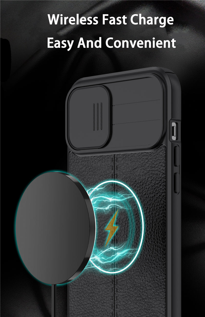 Objektivschutzhülle Lederoptik - iPhone