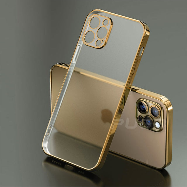 Luxury Silikonhülle transparent - iPhone