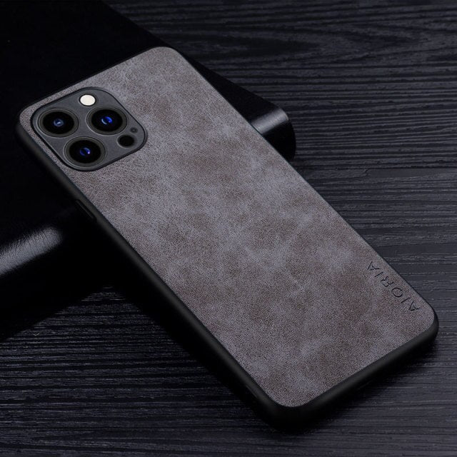 Premium Leder Hülle - iPhone