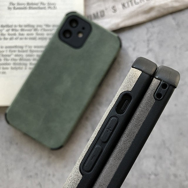 Luxury Leder iPhone Hülle