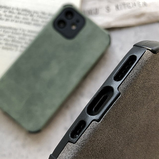 Luxury Leder iPhone Hülle