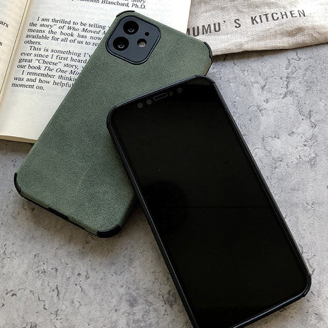 Luxury Leder iPhone Hülle