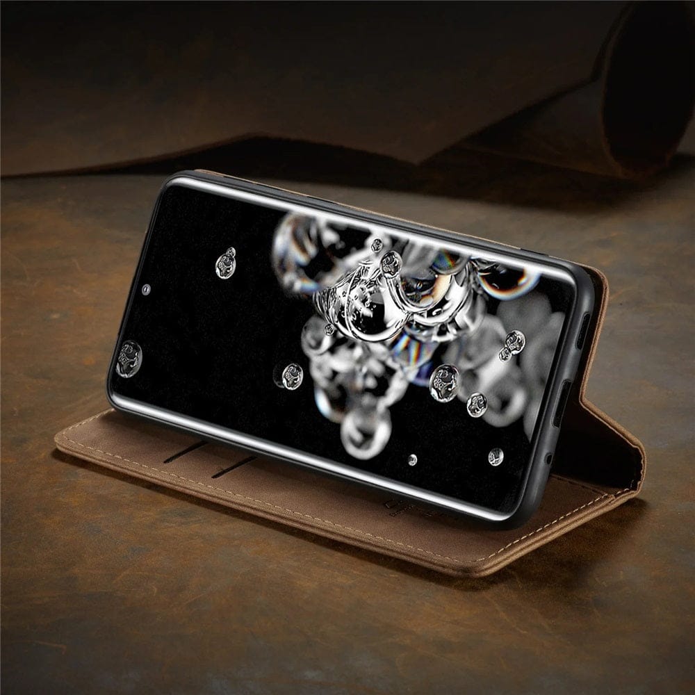 Magnetische Wallet Hülle für Samsung A30s/A40/A50/A50s/A51/A70/A71/Note10Lite/Note10/Note10Plus/S9/S9Plus/S10e/S10/S10Plus/S20FE/S20/S20Plus/S20Ultra/S21/S21Plus/S21Ultra - Flip Case