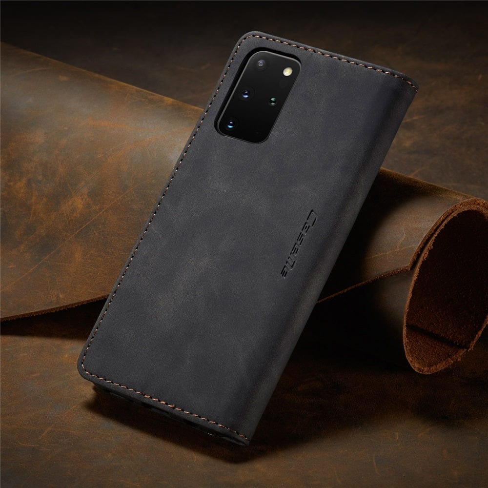 Magnetische Wallet Hülle für Samsung A02s/A12/A13/A21s/A22/A32/A33/A42/A52/A52s/A53/A72/M20/M31/M51/S21FE/S21/S21Plus/21Ultra/S22/S22Plus/S22Ultra - Flip Case