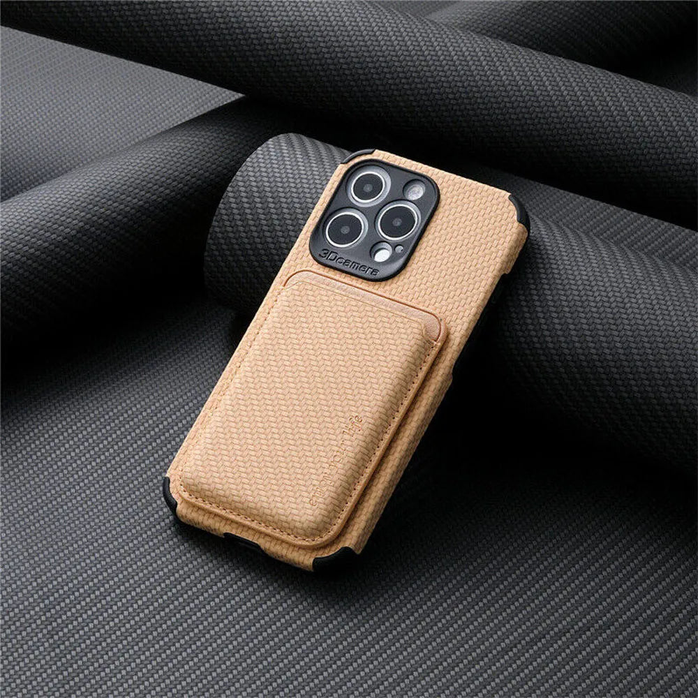 Carbongewebe Magsafe Wallet Case - iPhone Hülle & Wallet