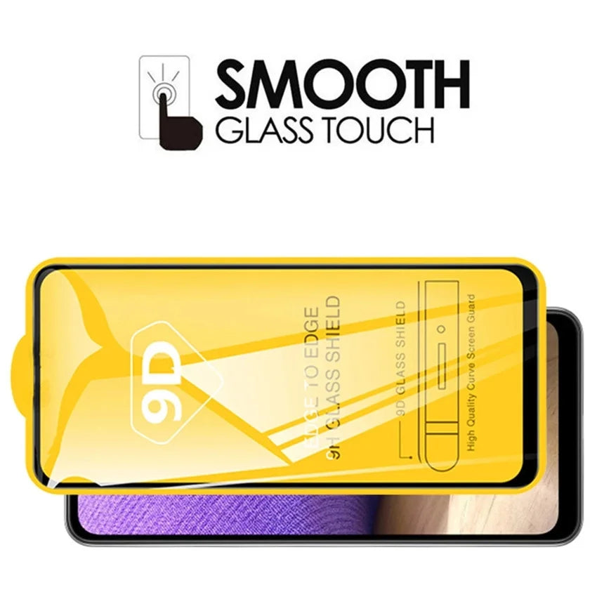 FULL COVER Displayschutz GLAS 9D - Samsung Galaxy A-Modelle