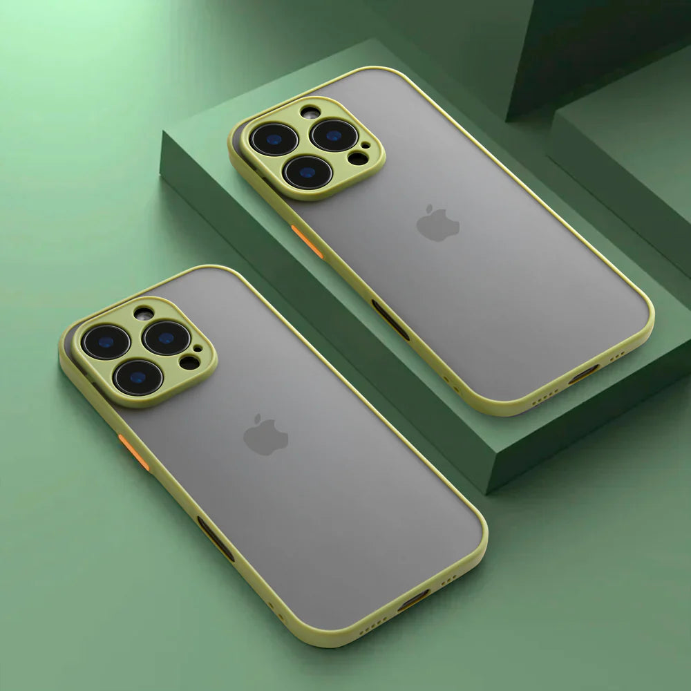 Matte iPhone Huelle_hellgruen