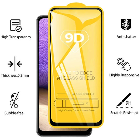 FULL COVER Samsung Displayschutz GLAS 9D | hüllenfreundlich
