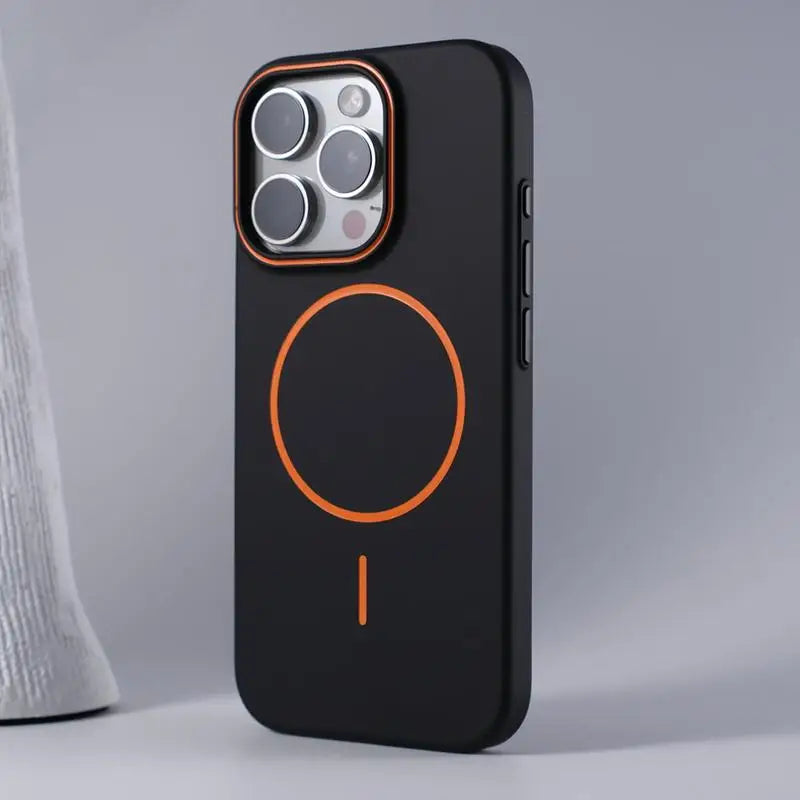 Ultra dünne MagSafe iPhone Hülle matt schwarz