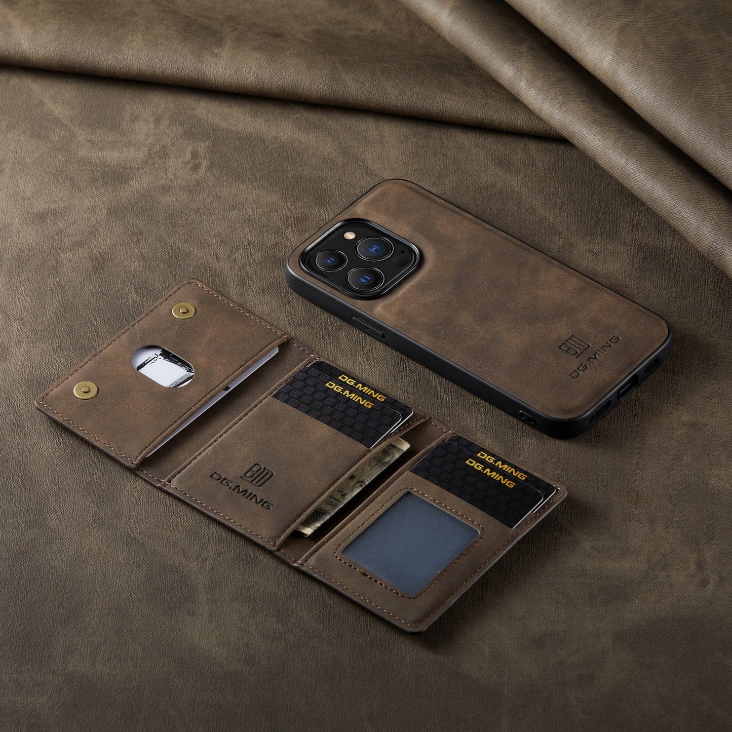 2 in 1 Magnet Wallet-Hülle | iPhone coffee 2