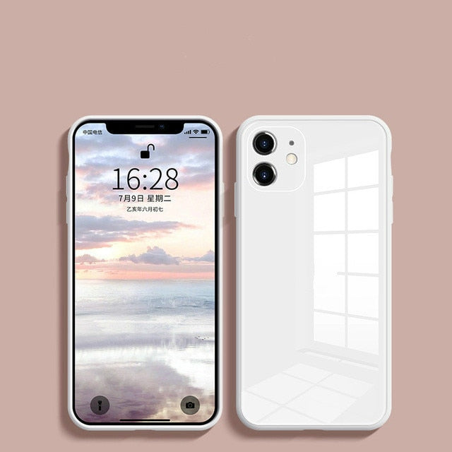 Hochwertige iPhone Hülle aus glasartiger Oberfläche