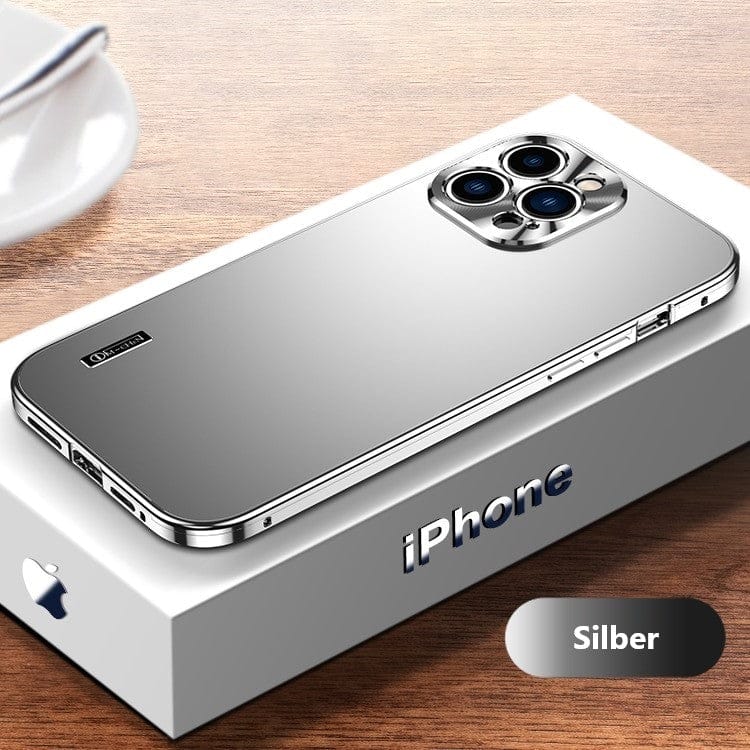 MagSafe Metall Hülle - iPhone silber