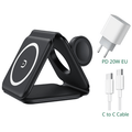 Schwarz + Adapter