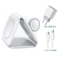 Weiß + Adapter