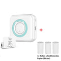 Grün + 1 Rolle Thermopapier + 3 Sticker Rollen