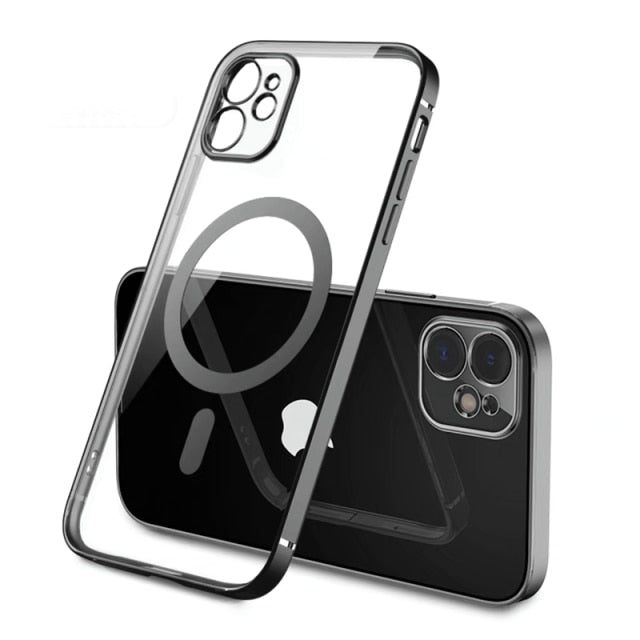 Transparente Magnet Hülle - iPhone