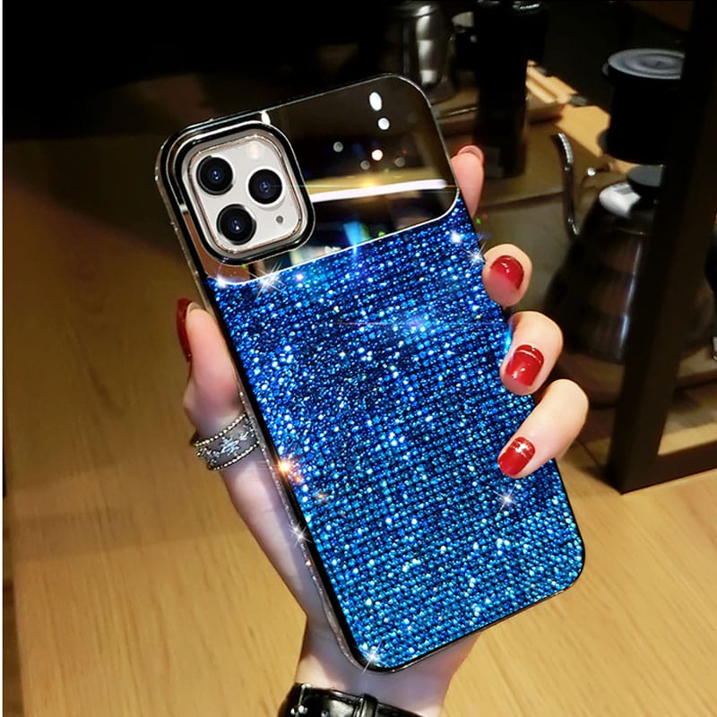 Diamond Hülle mit integriertem Makeup Spiegel - iPhone