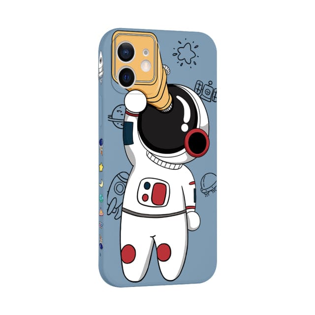 Armstrong-Astronaut Silikonhülle - iPhone