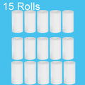 15 Rollen weißes Papier