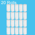 20 Rollen weißes Papier